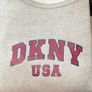 DKNY Gray Sweatshirt
